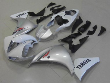 Carenados Moto Yamaha YZF R1 2012-2014 - Blanco Plata Asequibles
