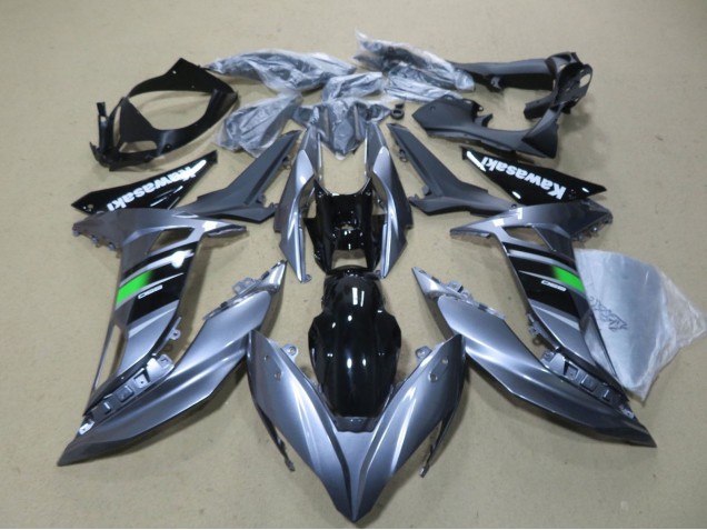 Carenados Moto Kawasaki Ninja 650 EX650 2017-2019 - Gris Brillante Verde Negro Blanco Asequibles