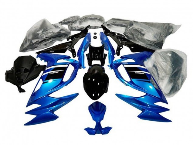 Carenados Moto Kawasaki Ninja 650 EX650 2020-2025 - Azul Blanco Negro Asequibles
