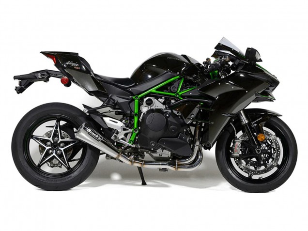 Carenados Moto Kawasaki Ninja H2 2015-2022 - Negro Asequibles