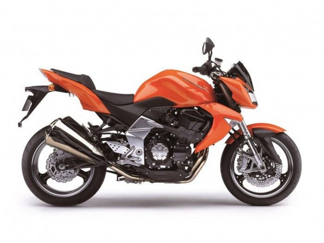 Carenados Moto Kawasaki Z1000 2007-2009 - Naranja Negro Asequibles