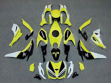 Carenados Moto Kawasaki Z1000 2014-2019 - Blanco Amarillo Negro Asequibles