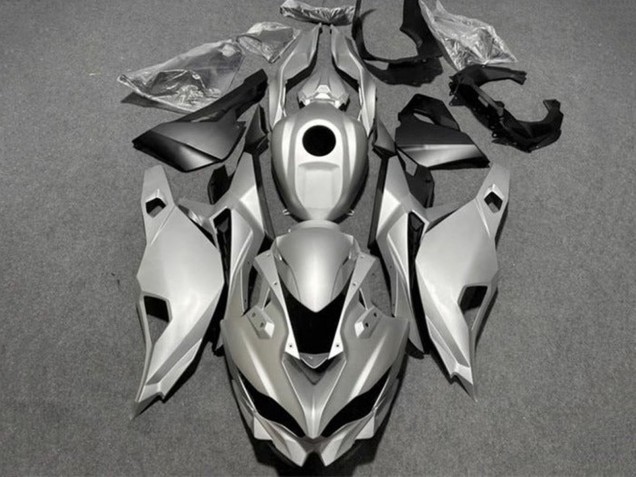 Carenados Moto Kawasaki ZX25R ZX-25R 2019-2025 - Plata Brillante Negro Mate Asequibles