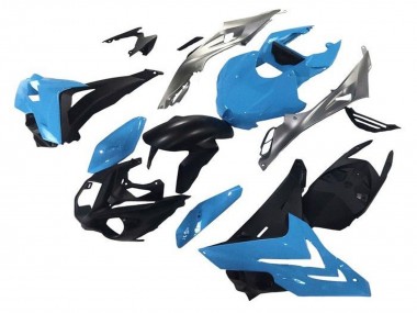 Carenados Moto BMW S1000R 2014-2016 - Azul Plata Negro Mate Asequibles