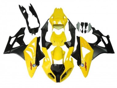 Carenados Moto BMW S1000RR 2009-2014 - Amarillo Negro Mate Asequibles