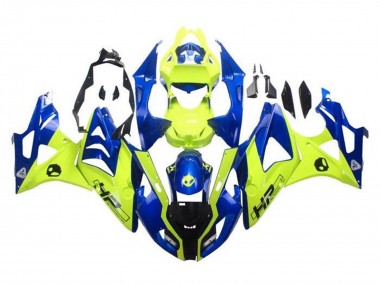 Carenados Moto BMW S1000RR 2009-2014 - Azul Amarillo HP Asequibles