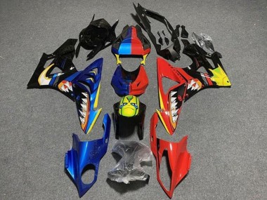 Carenados Moto BMW S1000RR 2009-2014 - Azul Rojo Amarillo Negro Tiburón Asequibles