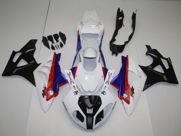 Kits Completo Carenado Moto BMW S1000RR 2009-2014 - Blanco Rojo Azul Negro Brillante Asequibles