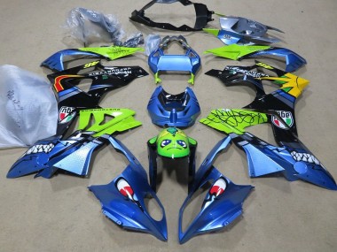 Carenados Moto BMW S1000RR 2009-2014 - Azul Verde Negro Tiburón Asequibles
