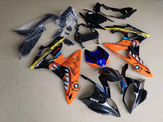 Carenados Moto BMW S1000RR 2009-2014 - Amarillo Azul Naranja Negro Tiburón Asequibles