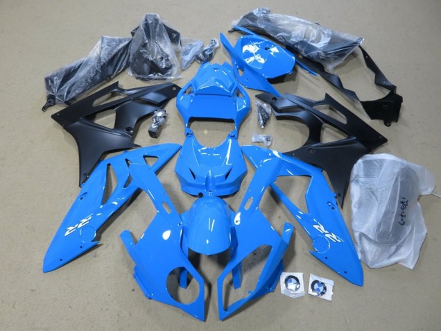 Carenado Moto BMW S1000RR 2009-2014 - Azul Negro Mate Asequibles