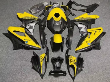Carenados Moto BMW S1000RR 2009-2014 - Amarillo Falso FibraCarbono Asequibles