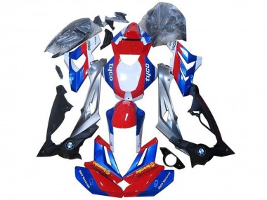 Carenados Moto BMW S1000RR 2015-2016 - Plata Rojo Azul Negro Asequibles