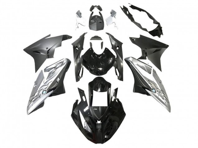 Carenados Moto BMW S1000RR 2015-2016 - Plata Negro Brillante Negro Mate Asequibles