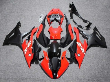 Carenado Moto BMW S1000RR 2019-2022 - Rojo Blanco Negro Mate Asequibles