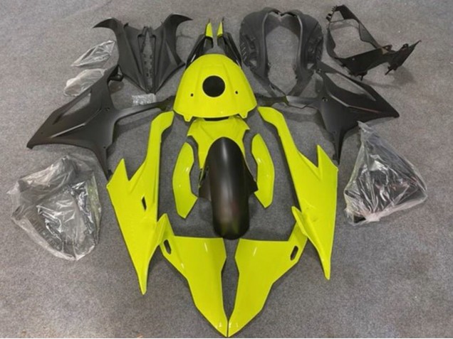 Carenados Moto BMW S1000RR 2019-2022 - Neon Amarillo Negro Mate Asequibles