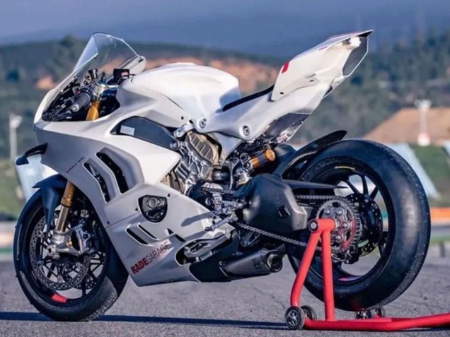 Carenados Moto Ducati Panigale V4 V4S 2022-2024 - Blanco Asequibles