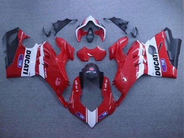 Carenados Moto Ducati Panigale V4 V4S 2020-2021 - Blanco Rojo Negro Mate Tim Asequibles