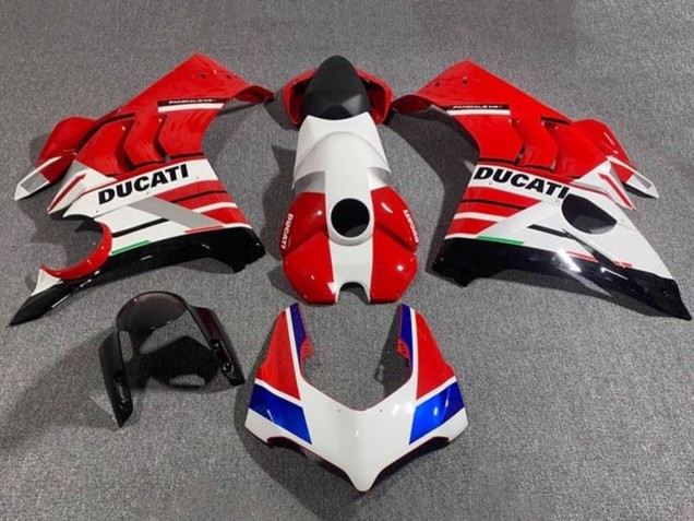 Carenados Moto Ducati Panigale V4 V4S 2020-2021 - Blanco Rojo Azul Negro Brillante Asequibles