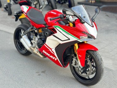 Carenados Moto Ducati Supersport 939/939S 2017-2022 - Rojo Blanco Verde Raya Asequibles