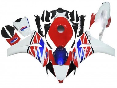 Carenados Moto Honda CBR1000RR 2008-2011 - Blanco Rojo Azul Negro Raya Asequibles