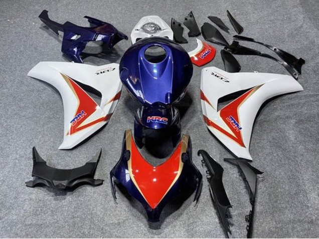 Carenados Moto Honda CBR1000RR 2008-2011 - Blanco Rojo Azul Oscuro Oro HRC Asequibles