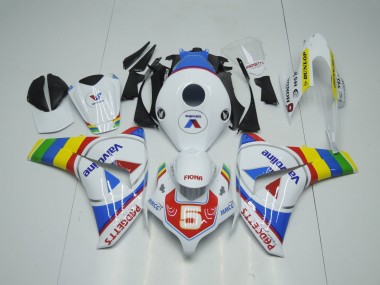 Carenados Moto Honda CBR1000RR 2008-2011 - Blanco Azul Rojo ValvoLínea RuedaColores Asequibles