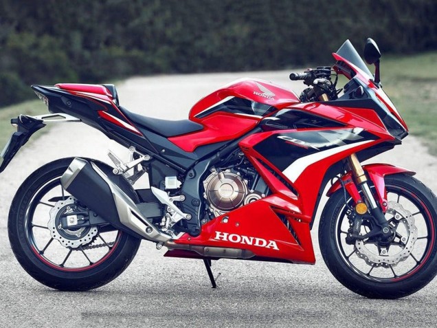 Carenados Moto Honda CBR500R 2019-2021 - Rojo Blanco Negro Brillante OEM Estilo Asequibles