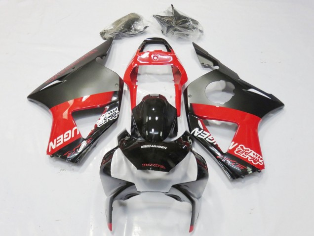 Carenados Moto Honda CBR900RR 954 2002-2003 - Gris Rojo Negro Brillante Mugen Asequibles