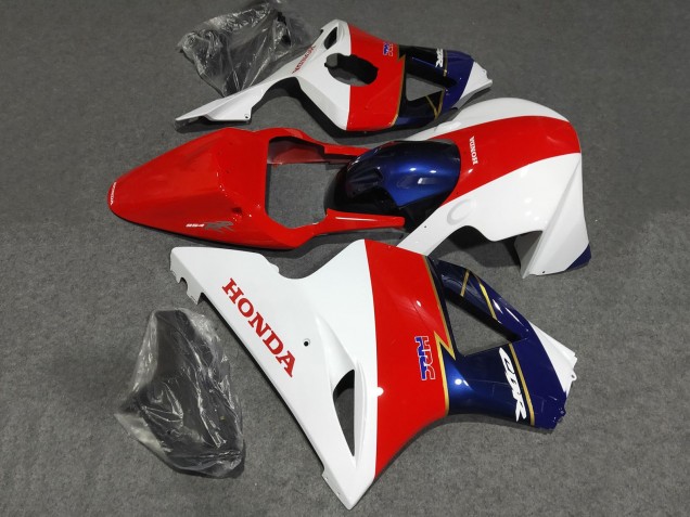 Carenados Moto Honda CBR900RR 954 2002-2003 - Blanco Rojo Azul Carrera Asequibles