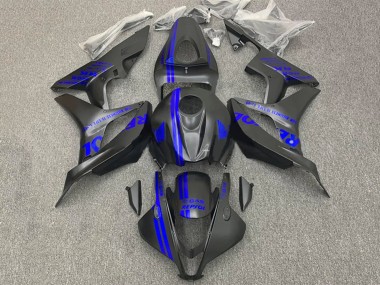 Carenados Moto Honda CBR600RR 2007-2008 - Azul Negro Mate Repsol Asequibles