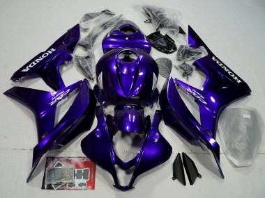 Carenado Moto Honda CBR600RR 2007-2008 - Azul Negro Brillante Asequibles
