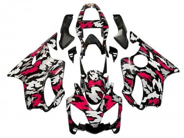Carenados Moto Honda CBR600 F4i 2001-2003 - Negro Rojo Gris Camouflage Asequibles