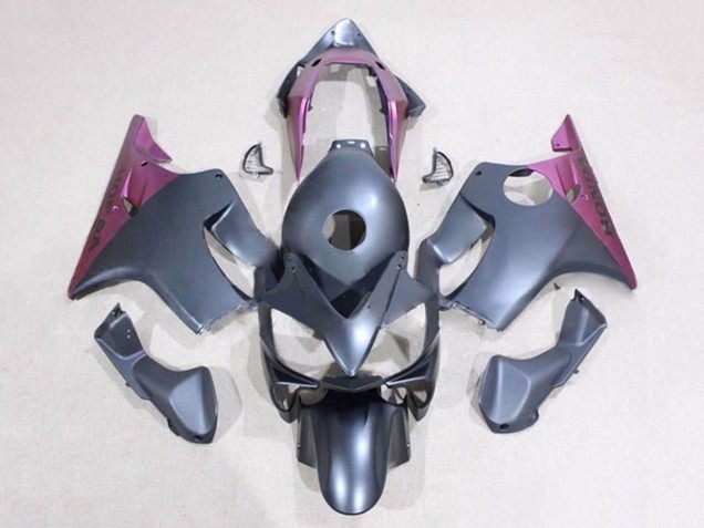 Carenados Moto Honda CBR600 F4i 2004-2007 - Gris Mate Púrpura Claro Asequibles