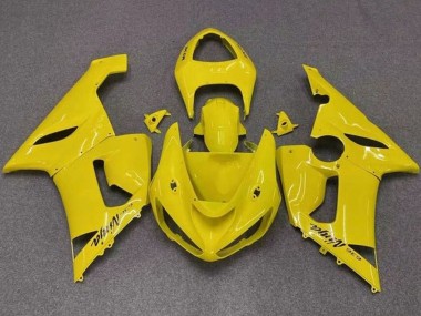 Carenados Moto Kawasaki ZX6R 2005-2006 - Amarillo Asequibles