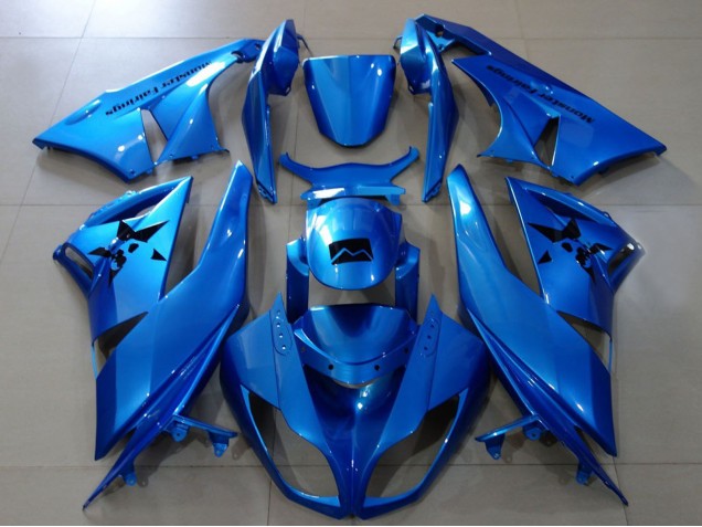 Carenados Moto Kawasaki ZX6R 2007-2008 - Azul Metalizado Asequibles
