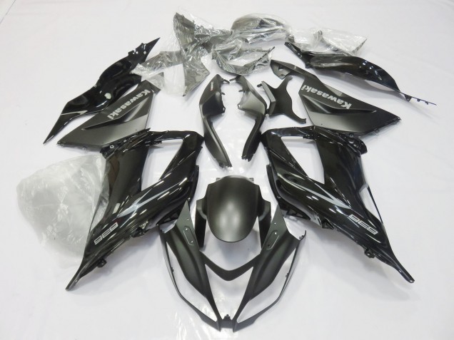 Carenados Moto Kawasaki ZX6R 2013-2018 - Negro Brillante Negro Mate Asequibles