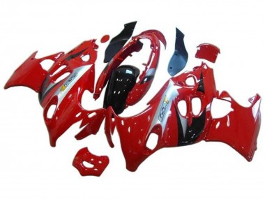 Carenados Moto Suzuki GSX600F/GSX750F 2004-2006 - Rojo Plata Negro Asequibles