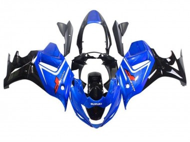 Carenados Moto Suzuki GSX650F 2008-2013 - Azul Blanco Negro Brillante Asequibles