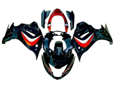 Carenados Moto Suzuki GSX650F 2008-2013 - Negro NaranjaCaramelo Plata Asequibles