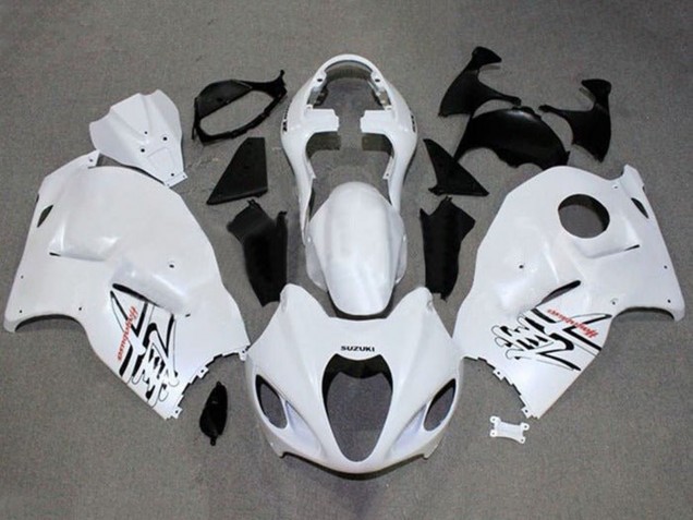 Carenados Moto Suzuki GSXR 1300 Hayabusa 1996-2007 - Blanco Asequibles