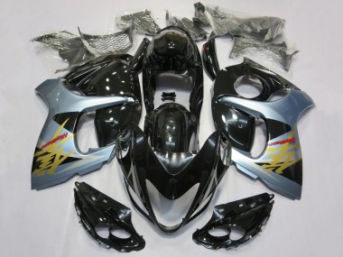 Carenados Moto Suzuki GSXR 1300 Hayabusa 2008-2020 - Negro Brillante Azul Claro Oro Asequibles