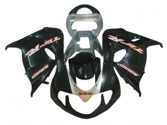 Carenados Moto Suzuki TL1000R 1998-2003 - Negro Brillante Gris Asequibles
