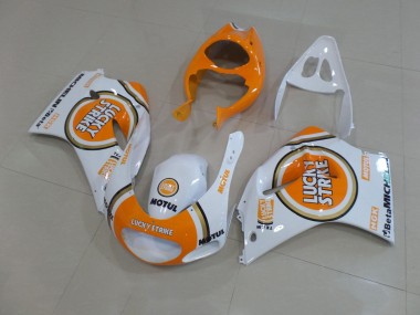 Carenados Moto Suzuki RGV250 VJ22 1991-1996 - Blanco Naranja Lucky Strike Motul Asequibles