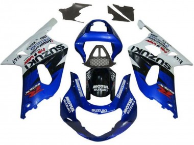 Carenados Moto Suzuki GSXR1000 2000-2002 - Blanco Rojo Azul Negro Rojo Asequibles