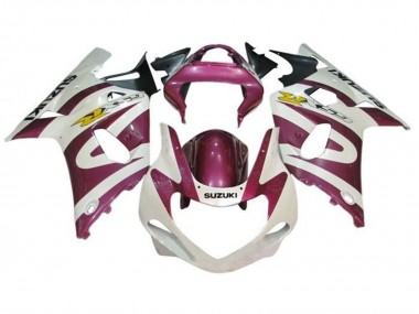 Carenados Moto Suzuki GSXR1000 2000-2002 - Blanco Púrpura Amarillo Asequibles
