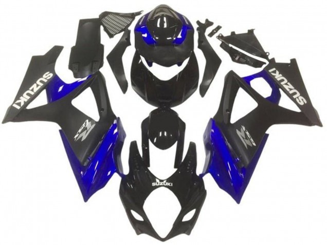 Carenados Moto Suzuki GSXR 1000 2005-2006 - Negro Azul Asequibles