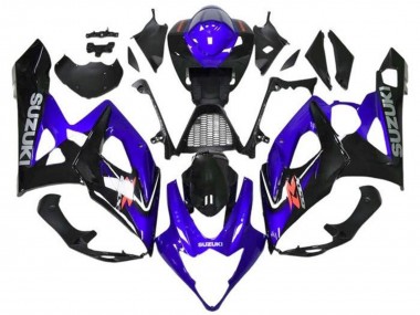 Carenados Moto Suzuki GSXR 1000 2005-2006 - Azul Negro Gris Asequibles