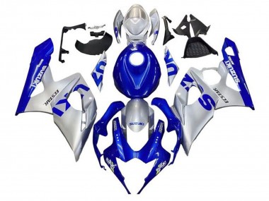 Carenados Moto Suzuki GSXR 1000 2005-2006 - Azul Plata Asequibles