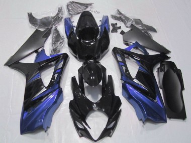 Kit Carenados Moto Suzuki GSXR 1000 2007-2008 - Negro Brillante Negro Mate Asequibles